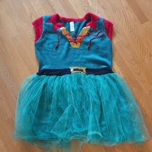 Tipsy Elves Teal and Red Women Dance Costume